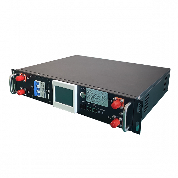 Lifepo4 High Voltage Bms With Relay Contactor 45S 144V 50A 2U