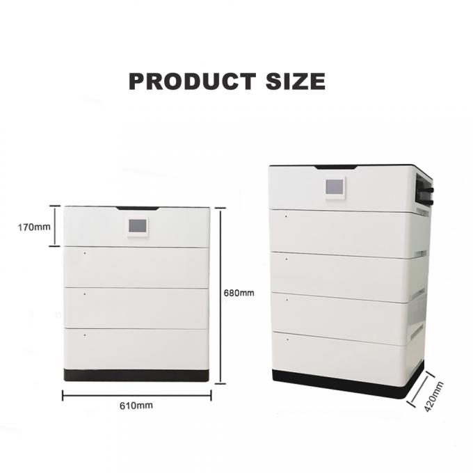 35.8KWh Energy Storage System Residential High Voltage Stackable System