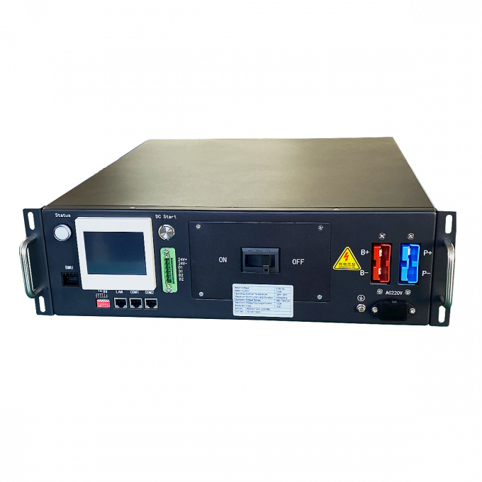 288V 125A Relay HV BMS 3U highly integrated for LFP NCM LTO Battery 5