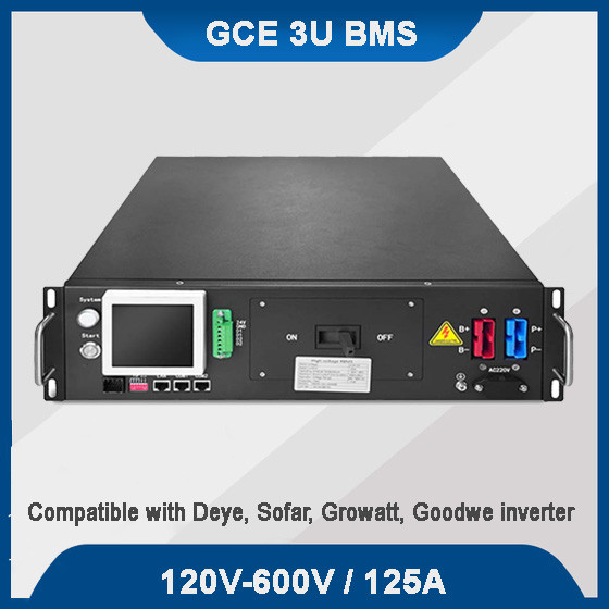 GCE BMS LFP System 150S 480V 125A High Voltage Master Slave BMS With ...