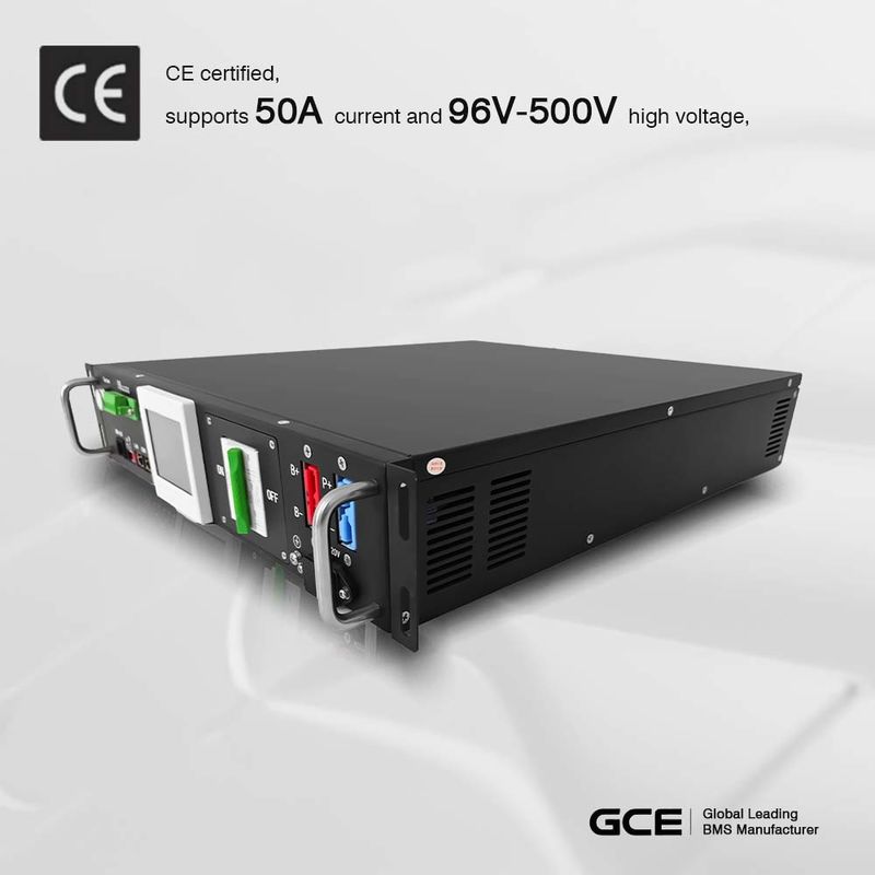 144V/45S high voltage BMS(HV BMS) 50 Amp 2U Battery Management System ...