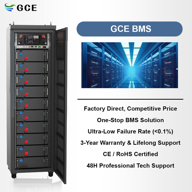 GCE HV BMS for UPS Power - 400A LiFePO4 Battery Management System