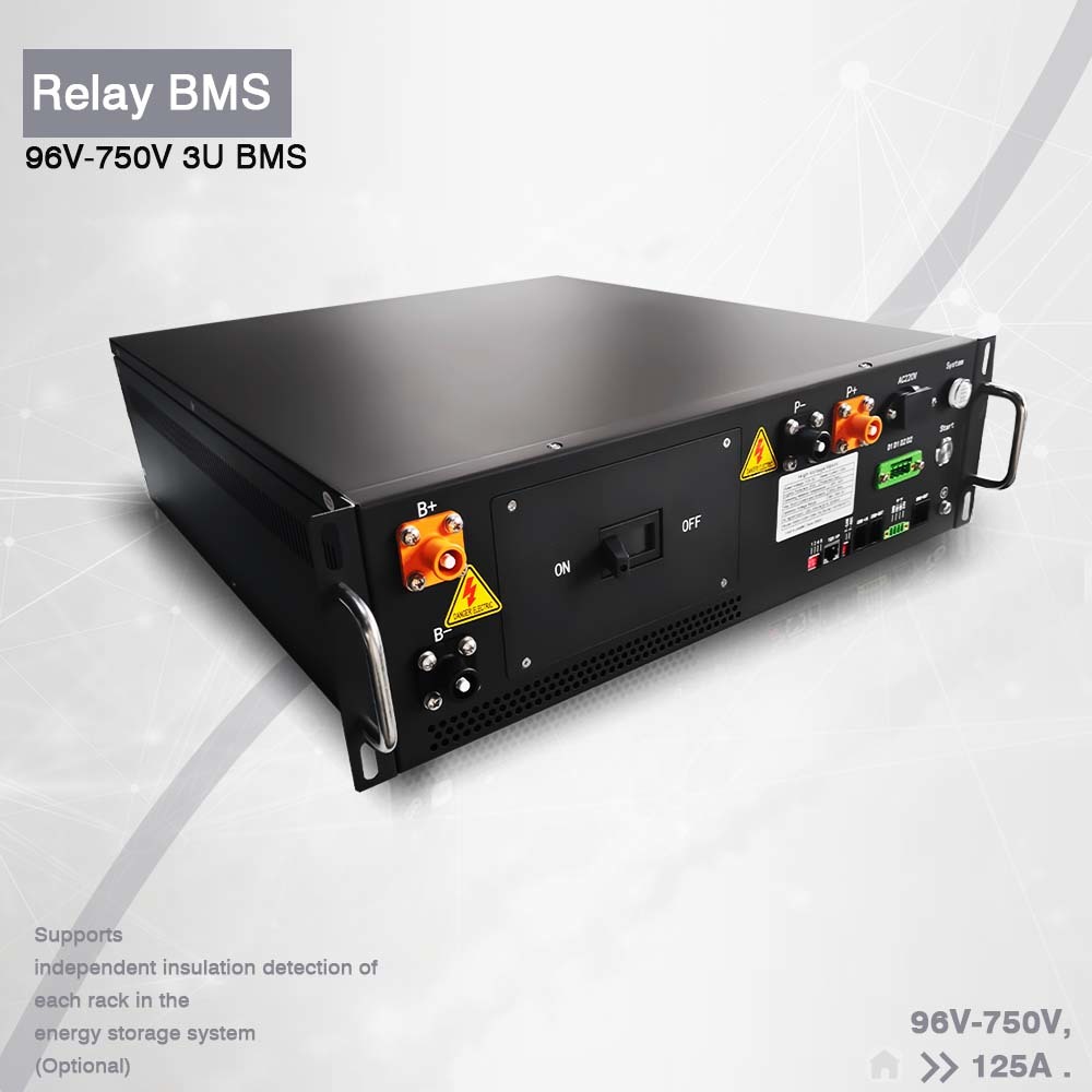 High Voltage BMS 192S614.4V 125A Energy Storage Solution LFP System BMS ...