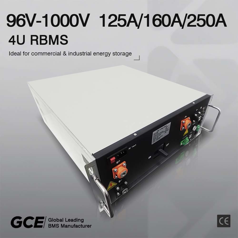 160S Solar Battery System , 512V 250A High Voltage Master Slave BMS