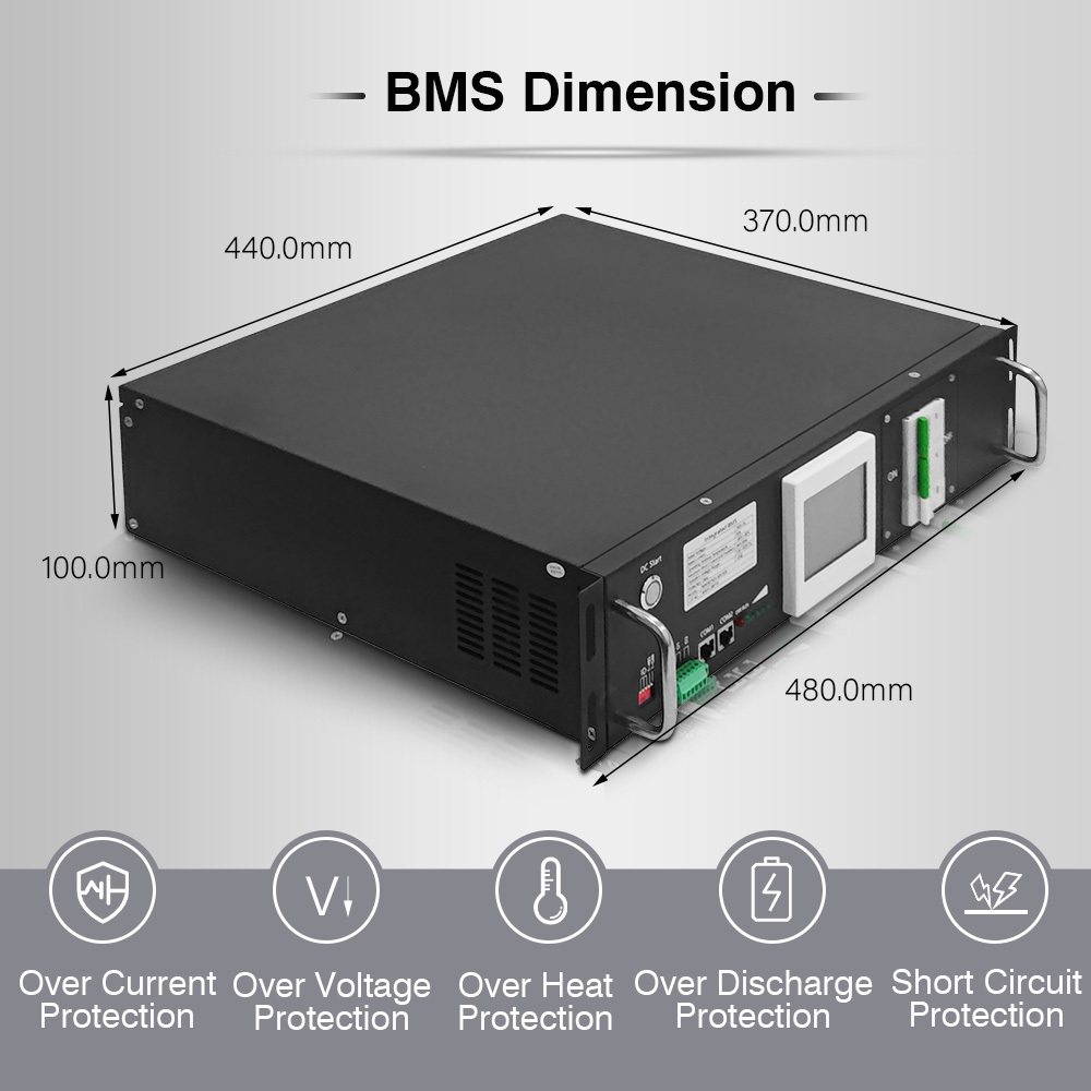 75~30S 100A Lithium Master Slave All In One BMS 240V BMS for Lifepo4 ...
