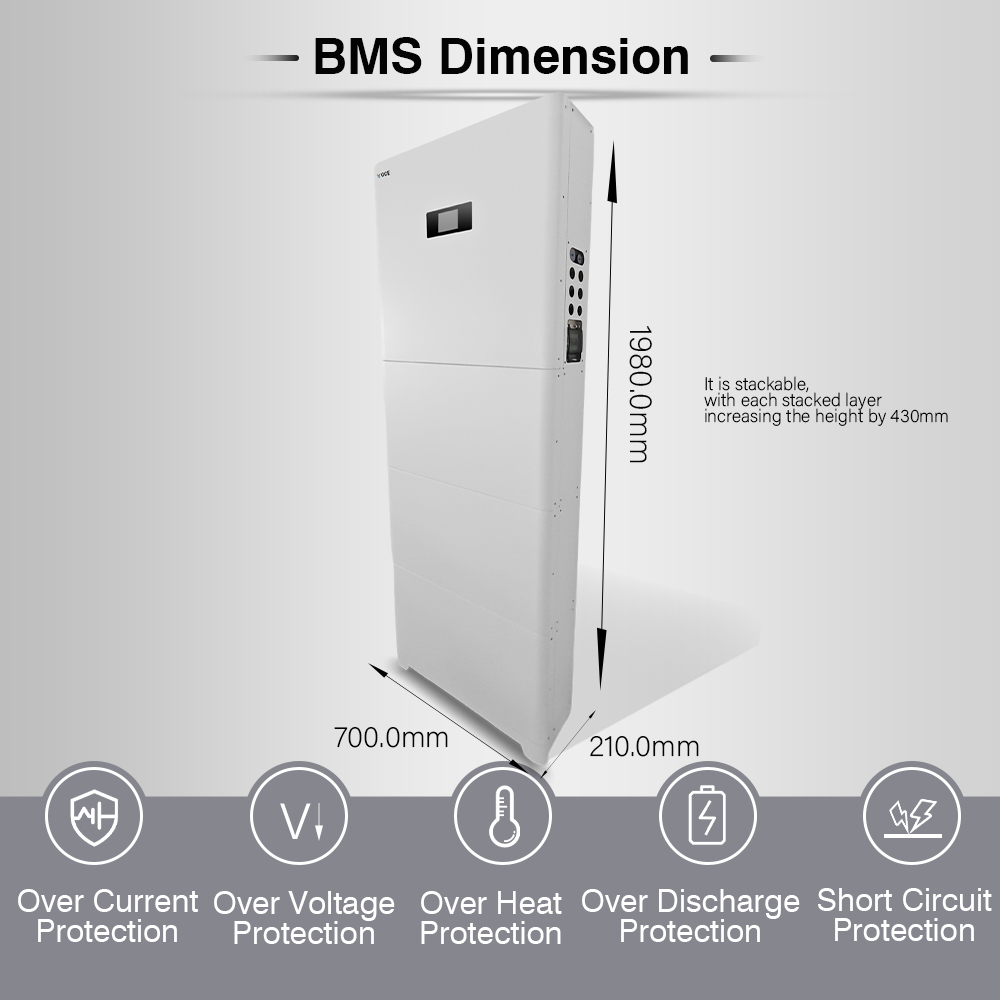 GCE High Voltage Solar Stackable Storage System for Home Energy