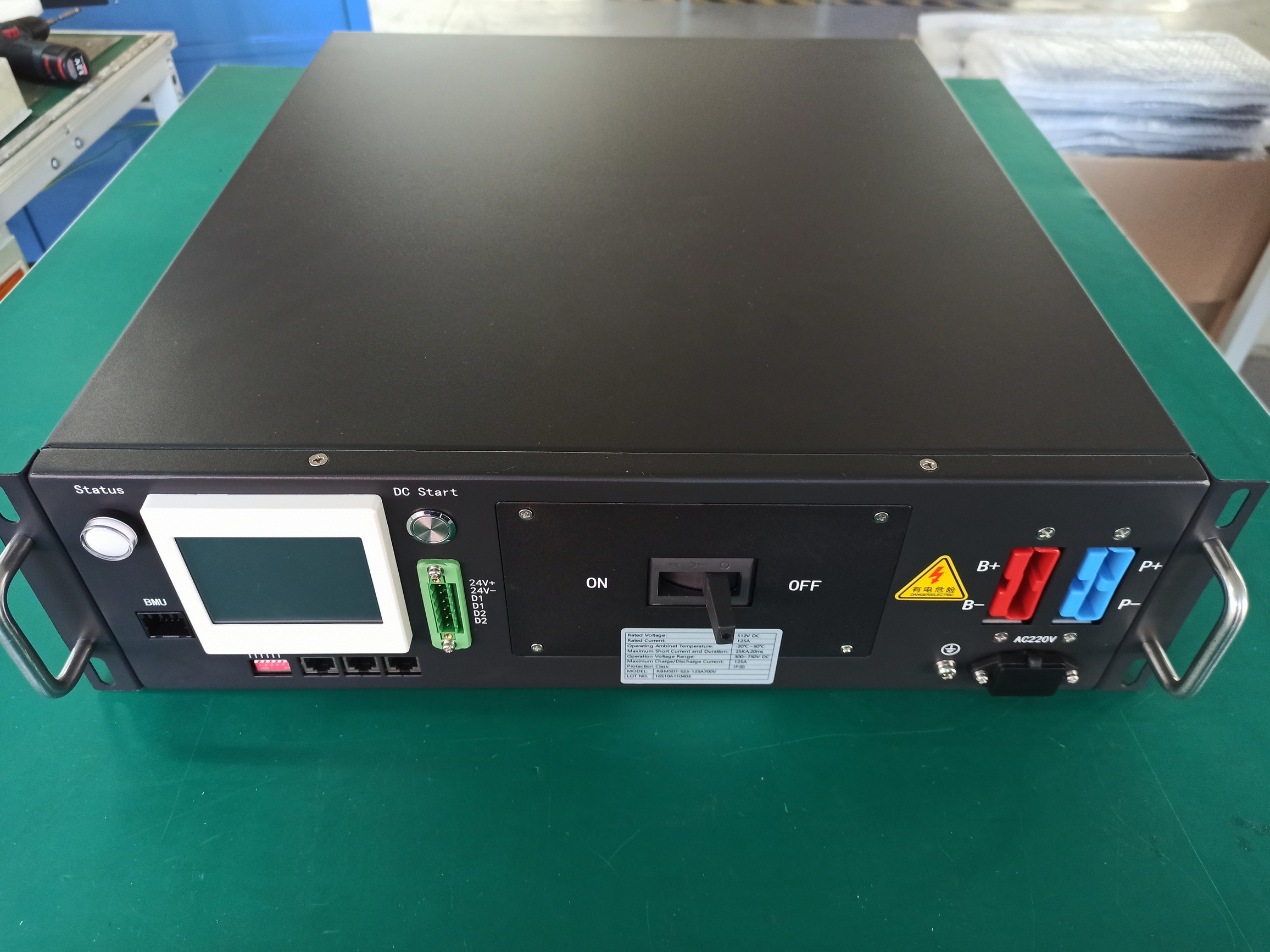 High Voltage 60S192V 160A Lifepo4 BMS Battery Management System energy storage UPS Lifepo4 BMS