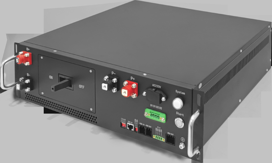 Battery Energy Storage Solution Master Slave LFP/NMC/LTO BMS 136S 435.2V 125A BMS 3U For ESS UPS