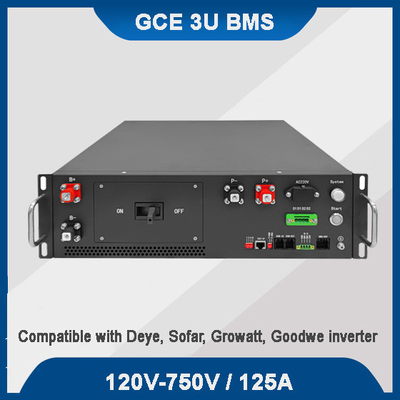 GCE BMS 160S 512V Battery Management System Work With Deye Sofar Inverter 125A With 16S BMU For Energy Storage System