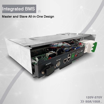 GCE Integrated BMS high voltage Lifepo4 battery 75S 240V 50A For UPS ESS Solar Energy System