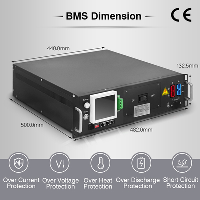 3U Solar BMS , Ems Energy Management System 480V DC 63A