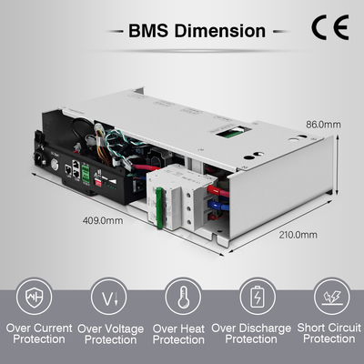 Relay Integrated BMS 96V 100A 30S BMS with RS485 CAN Communication