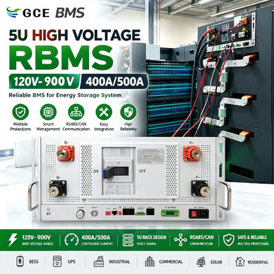 High Voltage BMS 160S512V 500A Battery Management System GCE BMS Overall Solution Active Balance BMS For ESS UPS LFP HV Battery Systems