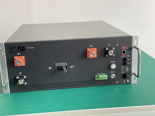 GCE BMS 768V 125A 4U Master BMS high voltage Lithium Passive Balancing 19 inch BMS for UPS Relay Contactor Protection