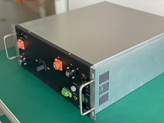 864V 125A high voltage BMS(HV BMS) 4U Black Iron Case 19 Inch Box For Energy Storage UPS