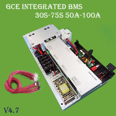 65S-75S 100A HV Bms Battery Management System Dual Power Supply