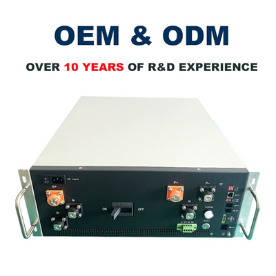 Gce High Voltage 4U Master And Slave 200A 448V BMS with AC/DC Dual Power Supply and Power Consumption ≤15W